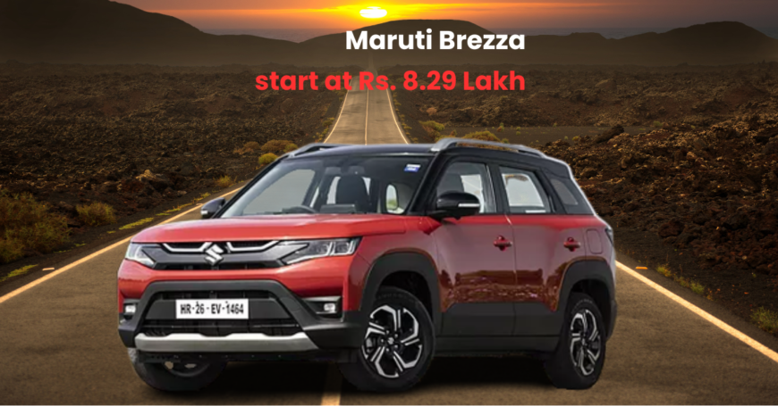 Maruti Brezza in New Delhi is Rs. 8.29 Lakh. Maruti Brezza Lxi is the model with the lowest price, and Maruti Brezza Zxi Plus AT DT.