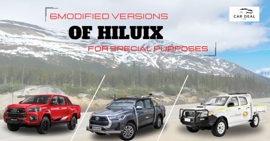 Toyota Hilux Can Be Modified For These 6 Operations