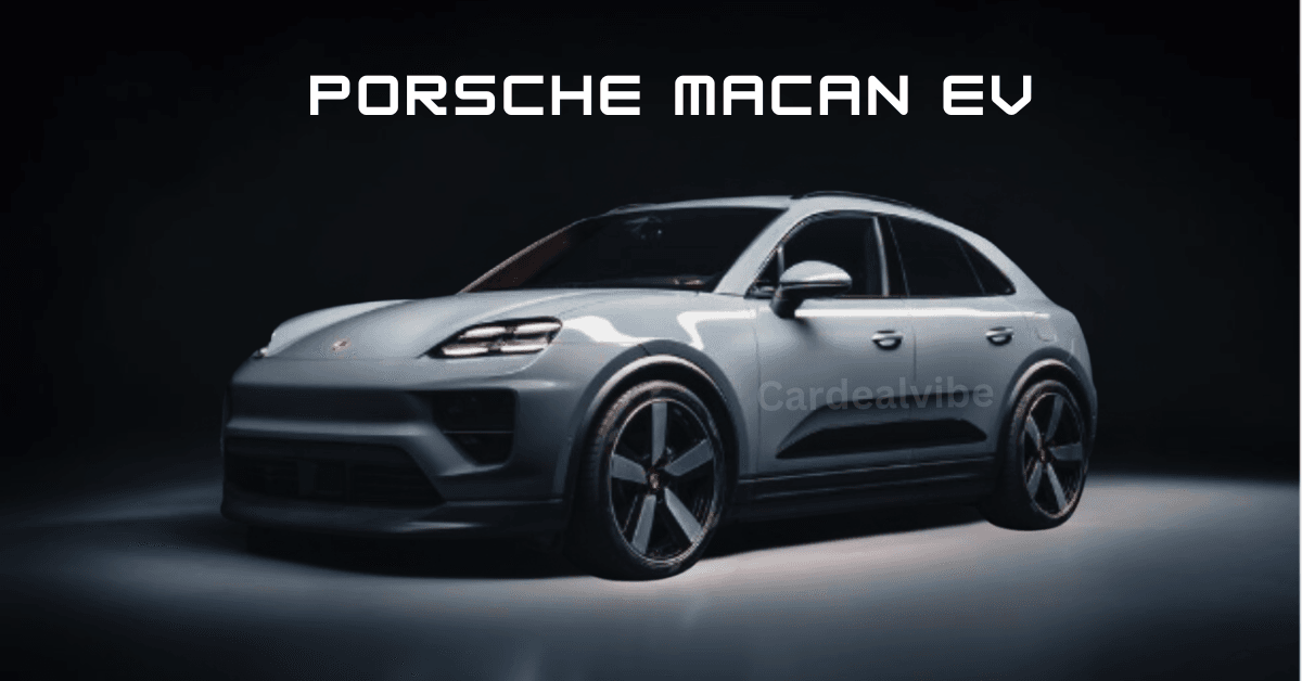 Porsche Macan EV car