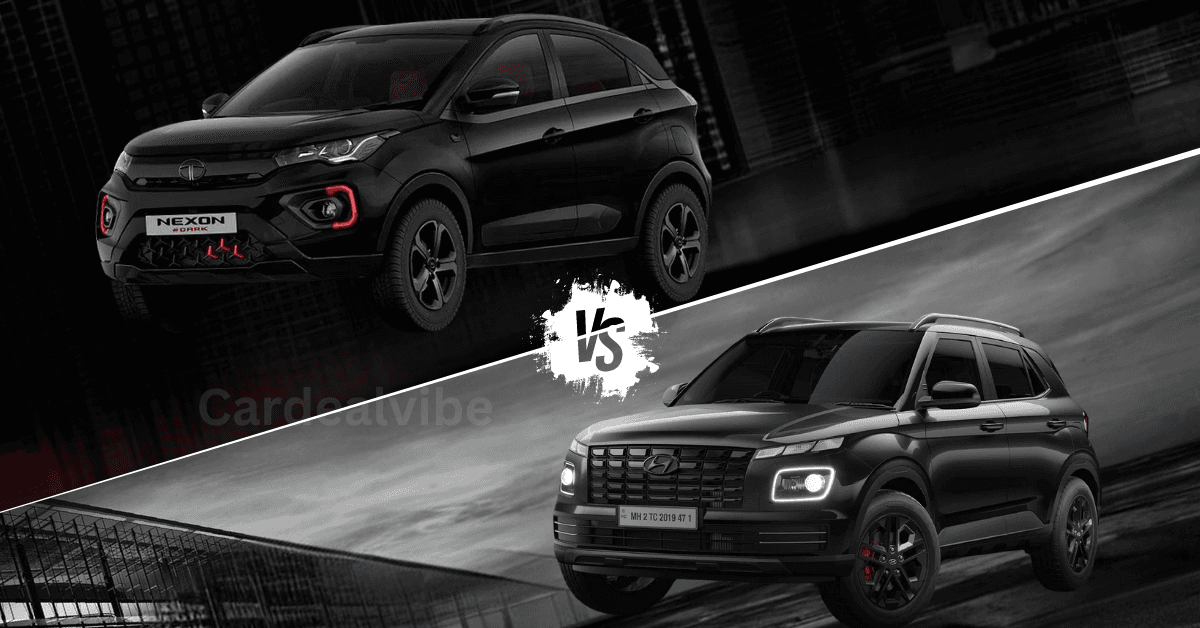 Tata Nexon Dark vs Hyundai Venue