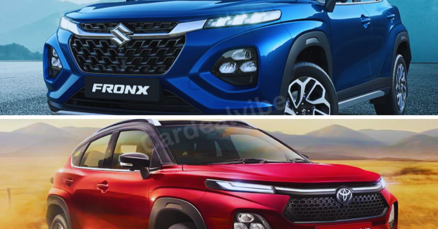 Toyota Taisor vs Maruti Fronx