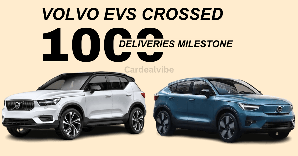Volvo Reaches A Milestone In India With 1,000 Electric Vehicle Sales
